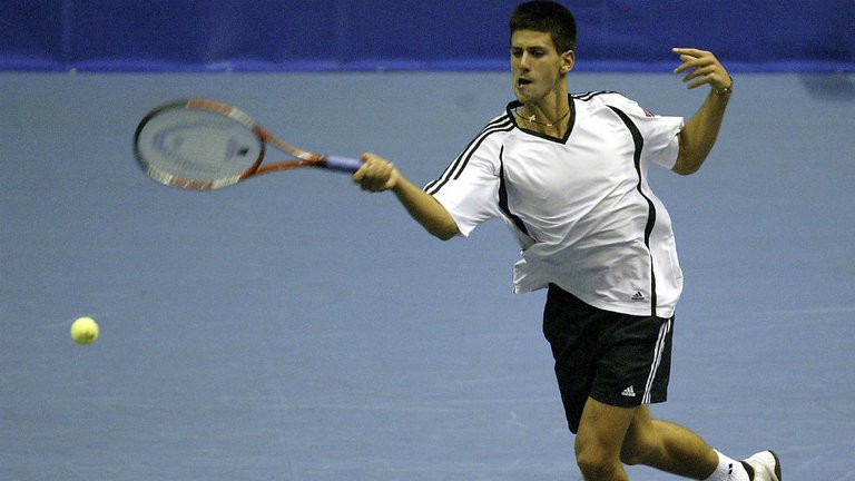 Hành trình Novak Djokovic từ nhóc con lên ngai vàng US Open và sánh ngang tượng đài Pete Sampras - Ảnh 1.