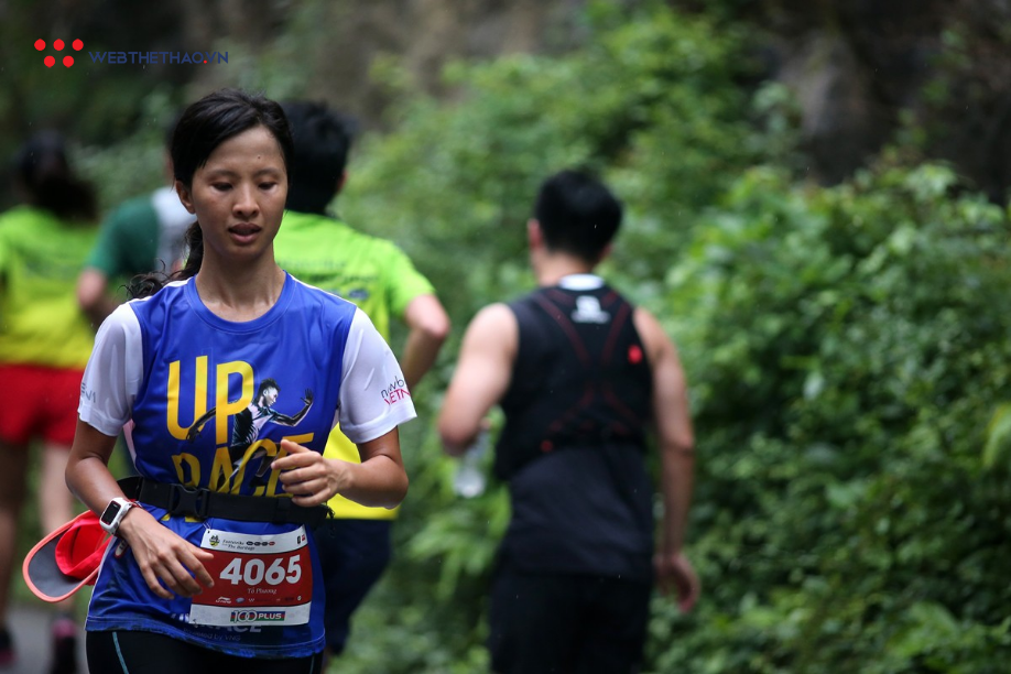Cô gái ăn chay trường giành hạng 4 Tràng An Marathon - Ảnh 1.