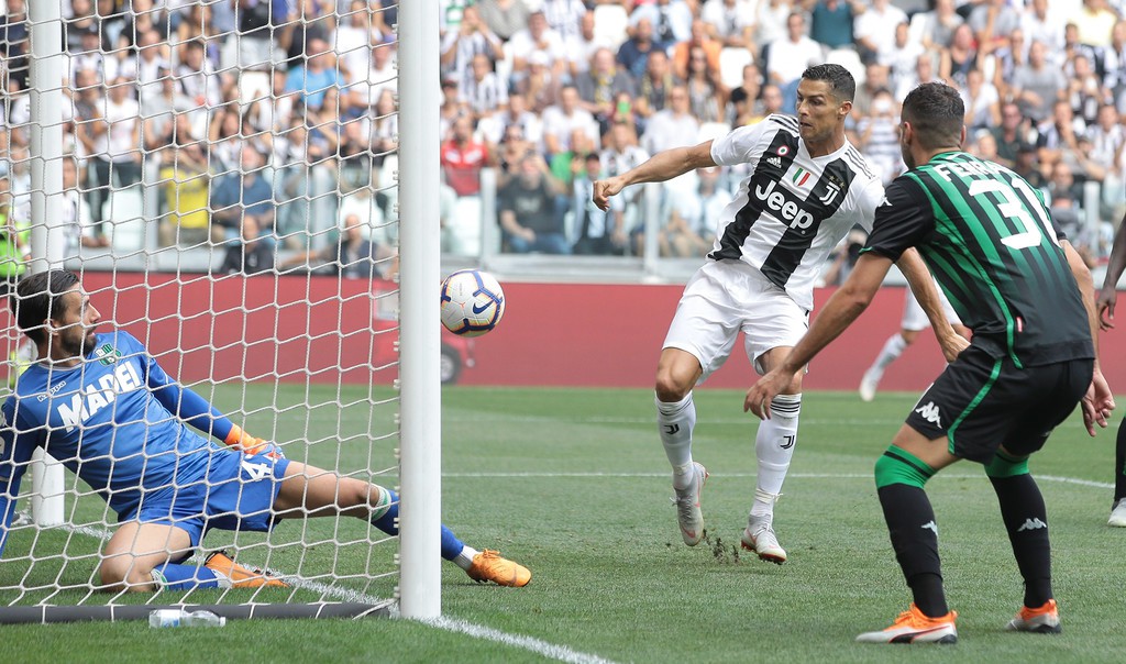 Bàn thắng đầu tiên của Ronaldo cho Juventus giá trị như một kỷ lục - Ảnh 2.