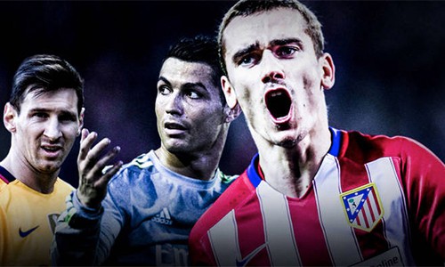 Griezmann gây sốc khi tự nhận mình ngồi chung mâm với Messi và Ronaldo - Ảnh 2.