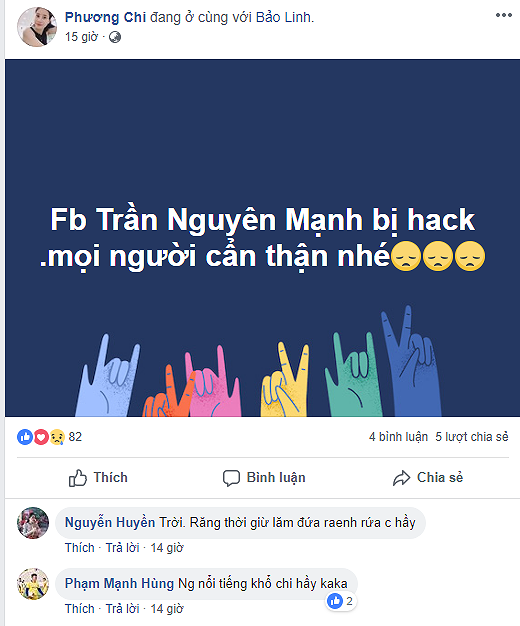 Giới HLV, cầu thủ Việt Nam lao đao vì bị hacker tấn công, giả mạo facebook - Ảnh 1.