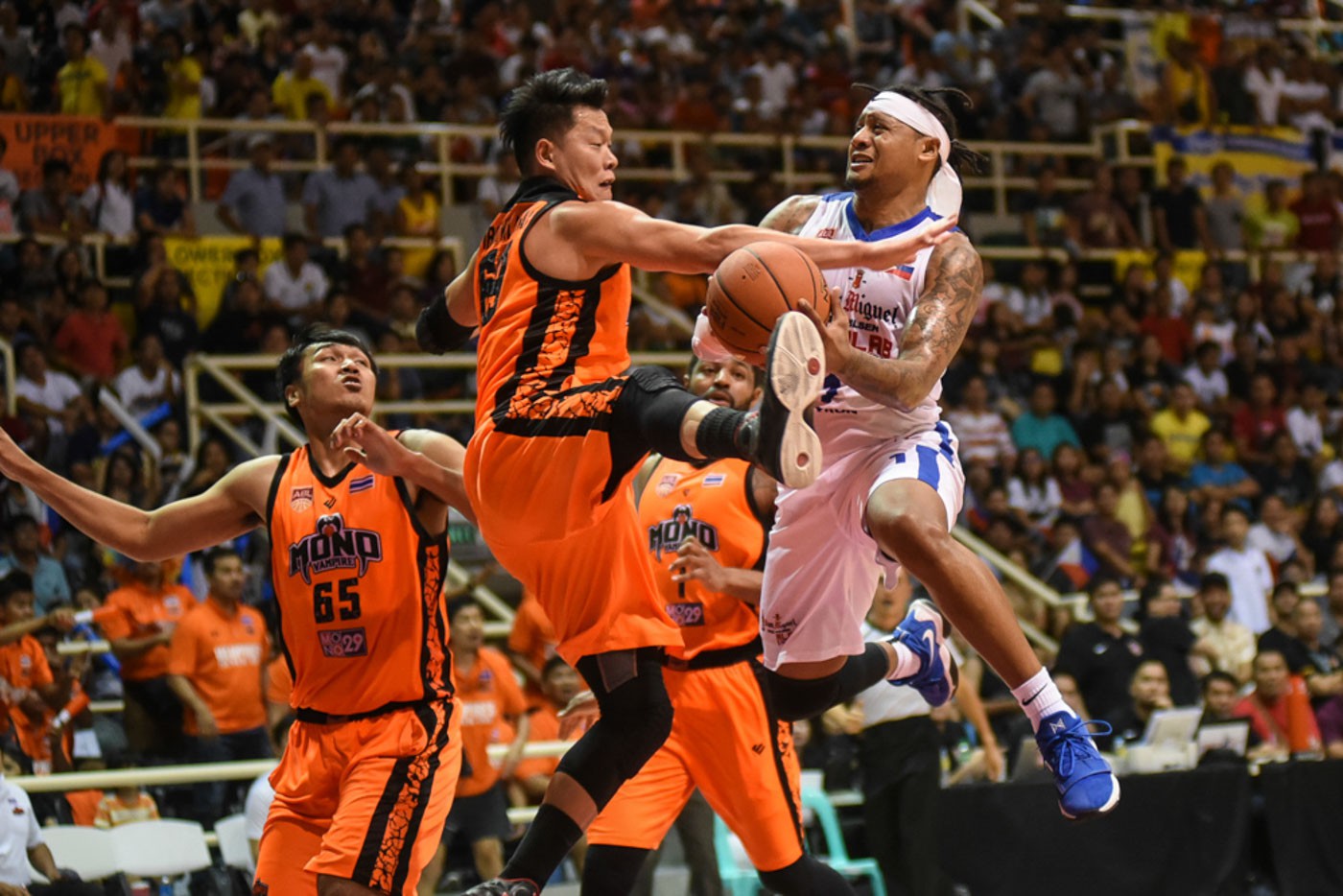Đội bóng Thái Mono Vampire với lợi thế chủ nhà tại FIBA Asia Champions Cup - Ảnh 1.