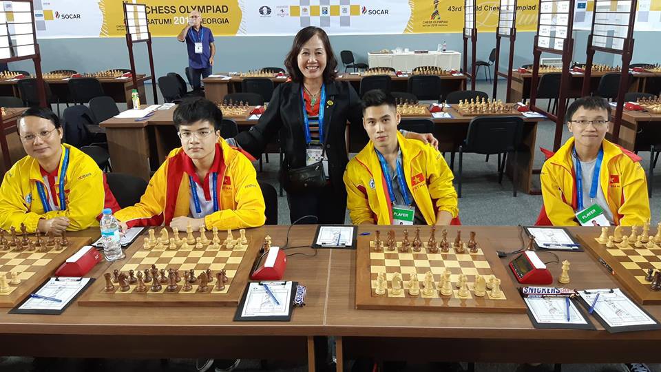 Olympiad cờ vua thế giới 2018: Chiến thắng ấn tượng cho Quang Liêm và đội tuyển nữ Việt Nam - Ảnh 1.