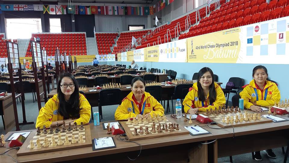 Olympiad cờ vua thế giới 2018: Chiến thắng ấn tượng cho Quang Liêm và đội tuyển nữ Việt Nam - Ảnh 2.