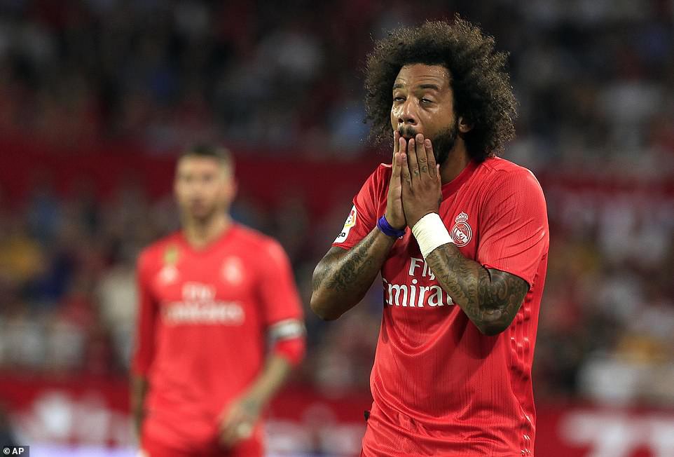 Tử huyệt Marcelo và 5 điểm nhấn gây sốc khi Real Madrid mất điểm trước Sevilla - Ảnh 1.