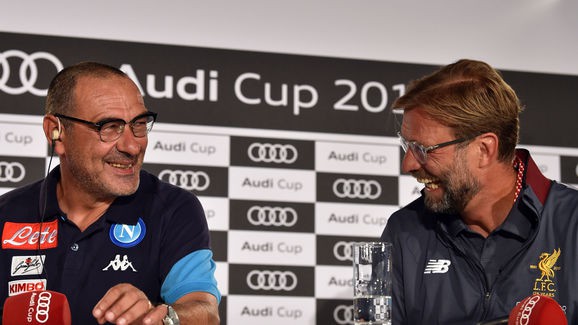 Trước trận Liverpool gặp Chelsea, Jurgen Klopp thừa nhận là fan cuồng của Maurizio Sarri - Ảnh 1.