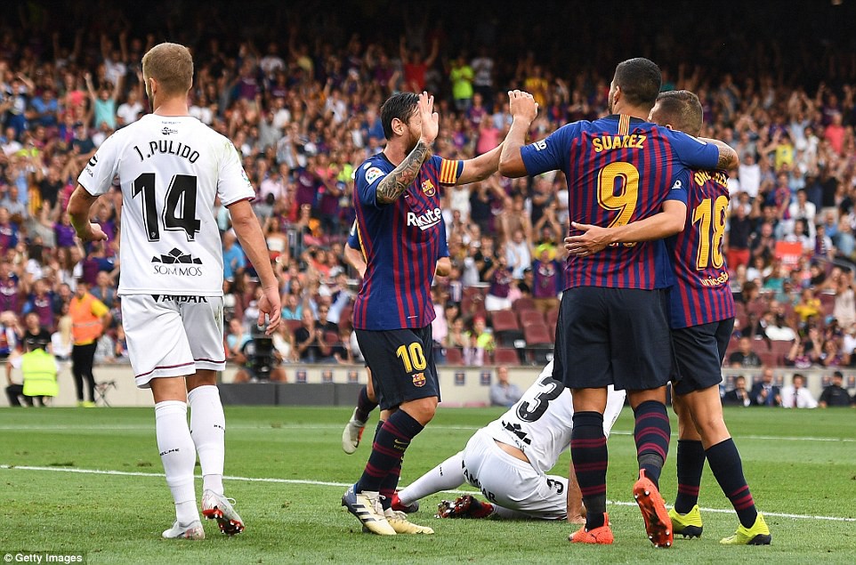 Messi, Suarez và top 5 điểm nhấn ấn tượng trong chiến thắng hủy diệt 8-2 của Barcelona trước Huesca - Ảnh 4.