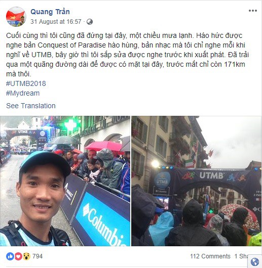 ĐKVĐ VMM Trần Duy Quang lọt Top 10% VĐV xuất sắc nhất UTMB 170km - Ảnh 6.