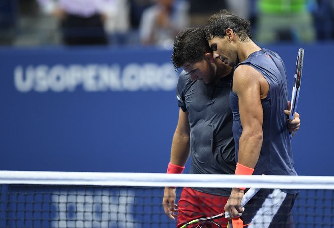 Tứ kết US Open: Rafael Nadal thắng nghẹt thở ở đại chiến đỉnh cao với Dominic Thiem - Ảnh 7.