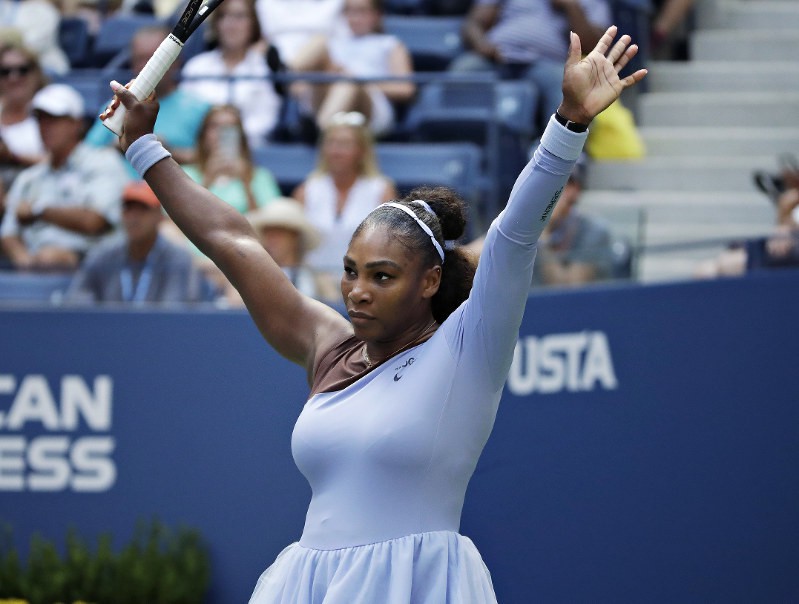 Bán kết US Open: Vượt ải Sevastova, Serena Williams vào chung kết - Ảnh 5.