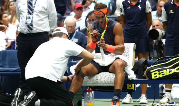 Bán kết US Open: Nadal bỏ cuộc, Del Potro vào chung kết - Ảnh 1.