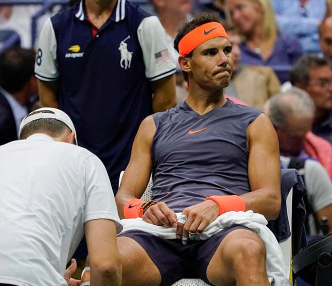 Chấn thương từ US Open khiến Rafael Nadal khó dự Davis Cup và phải nghỉ dài? - Ảnh 3.