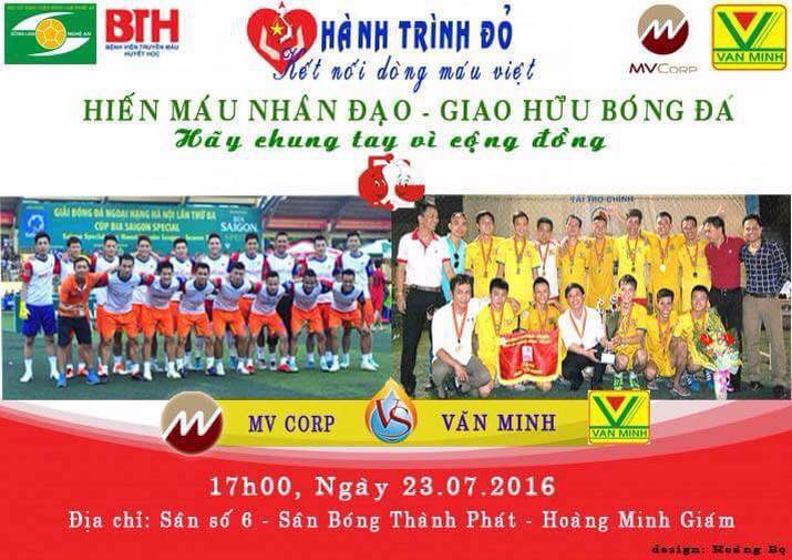 Giao hữu Văn Minh - MV Corp: Bữa tiệc bóng đá và hơn thế