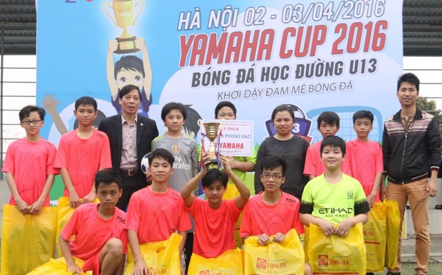 Festival bóng đá học đường U.13 Yamaha 2016 khu vực Hà Nội