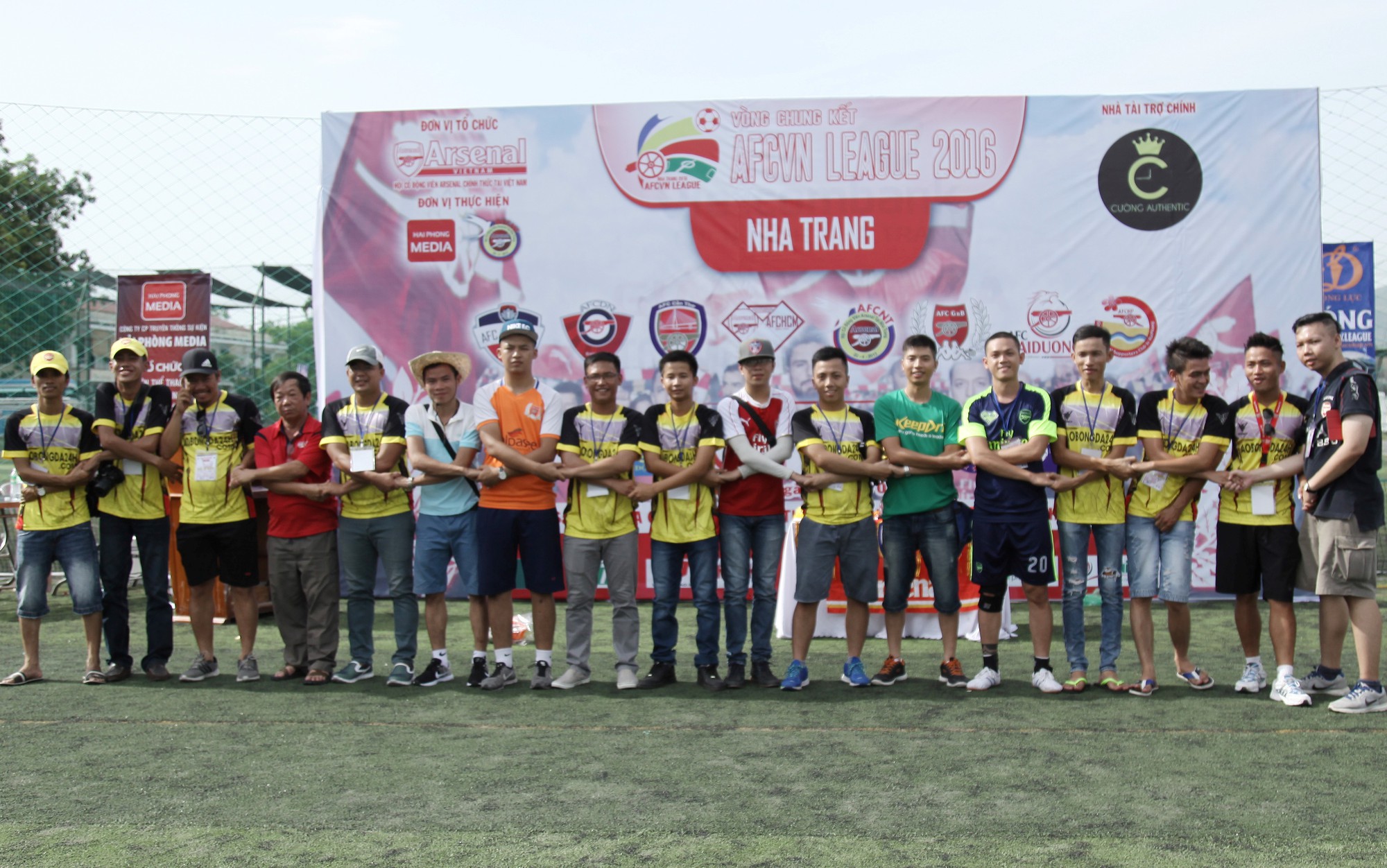 Tưng bừng khai mạc VCK AFCVN League toàn quốc - Nha Trang 2016