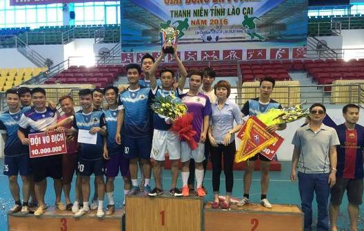 FC Du Lịch vô địch giải futsal TN Lào Cai 2016