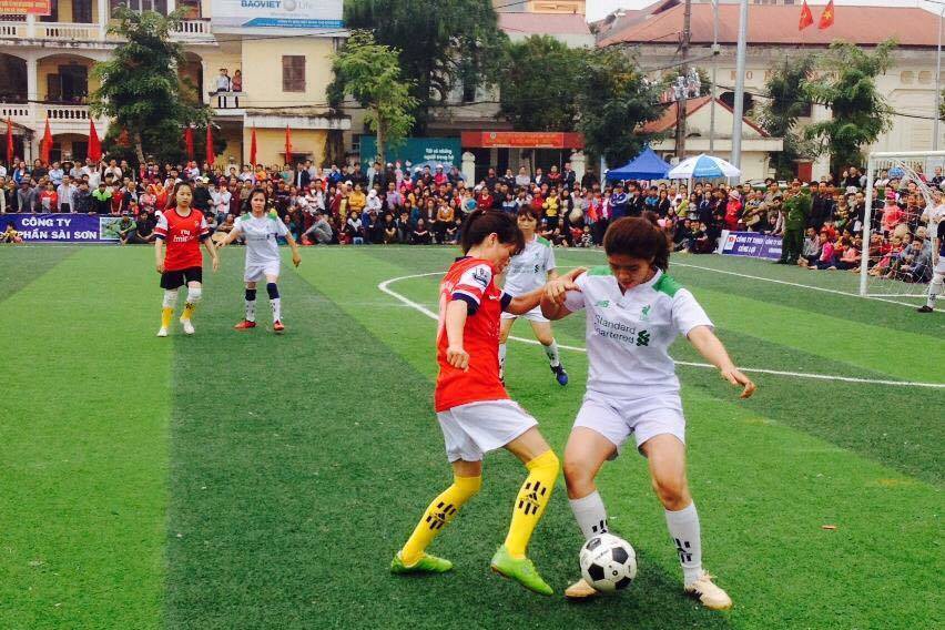 Hạ màn giải bóng đá nữ huyện Quốc Oai: Ngày hội của chị em