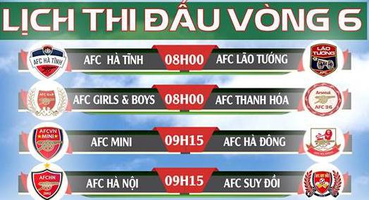 Vòng 6 AFCHN League Cup Dilmah 2016: Long tranh hổ đấu