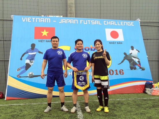 EOC vô địch giải futsal giao hữu VN - Nhật Bản 2016