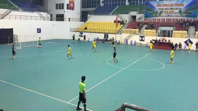 Khai mạc giải futsal TN Lào Cai 2016: Mưa bàn thắng