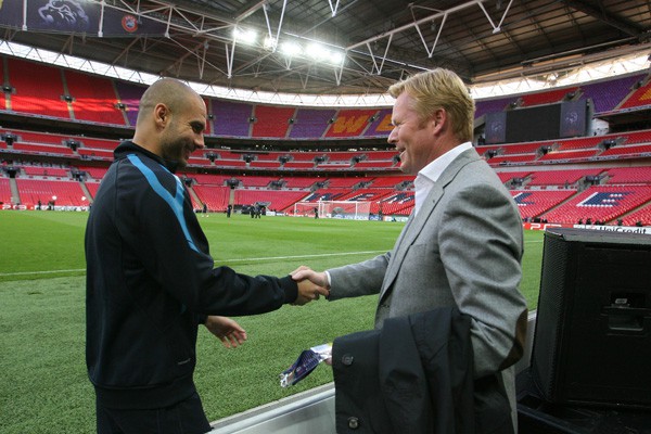 HLV Pep Guardiola - HLV Ronald Koeman