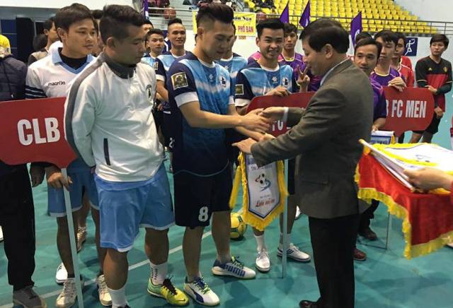 Khai mạc giải futsal TN Lào Cai 2016: Mưa bàn thắng