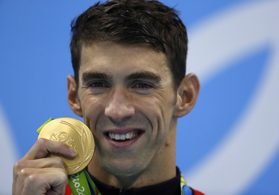 Michael Phelps đã có 12 HCV cá nhân ở Olympic