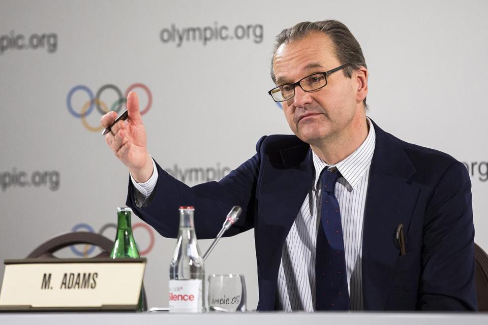 Phát ngôn viên của IOC, Mark Adams