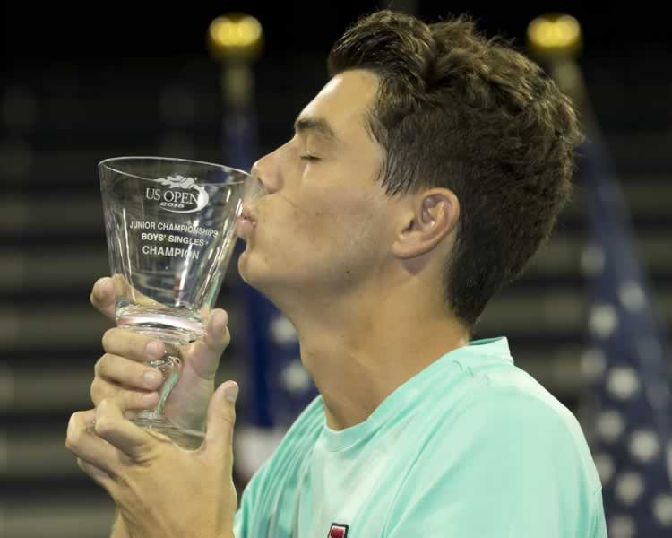 Fritz với chức vô địch giải trẻ US Open 2015