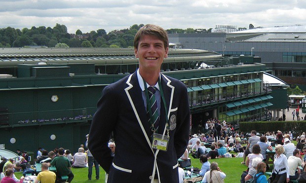 Trọng tài Denis Pitner tại Wimbledon 2011