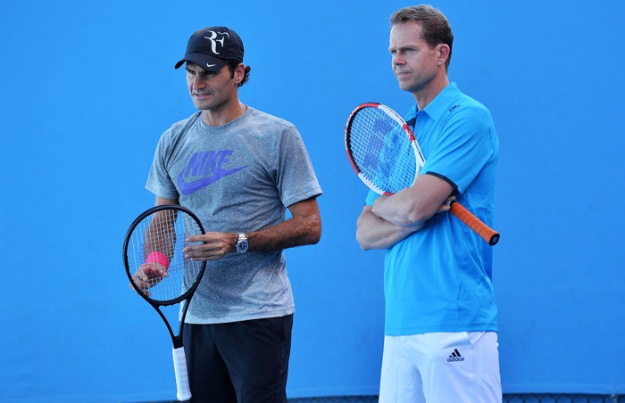 Federer chia tay HLV Edberg sau 2 năm hợp tác