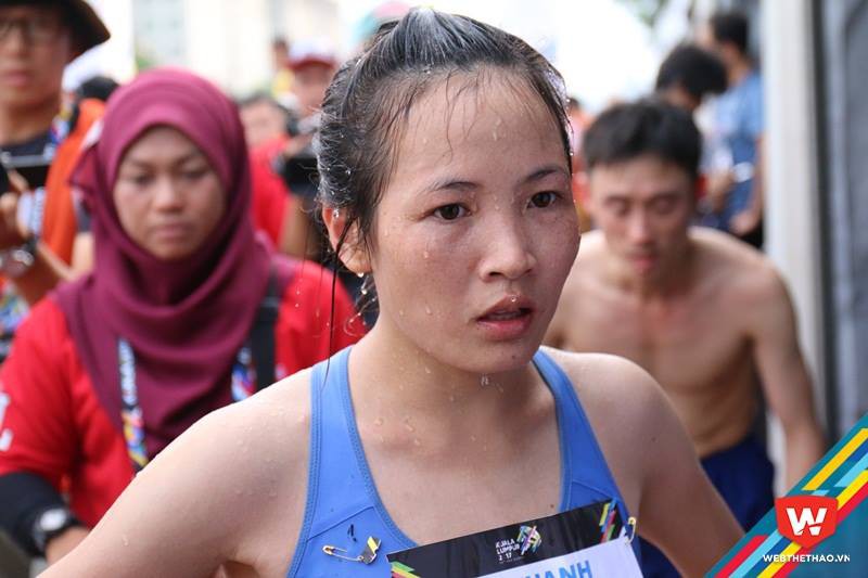 VĐV Hoàng Thị Thanh giành HCB marathon nữ
