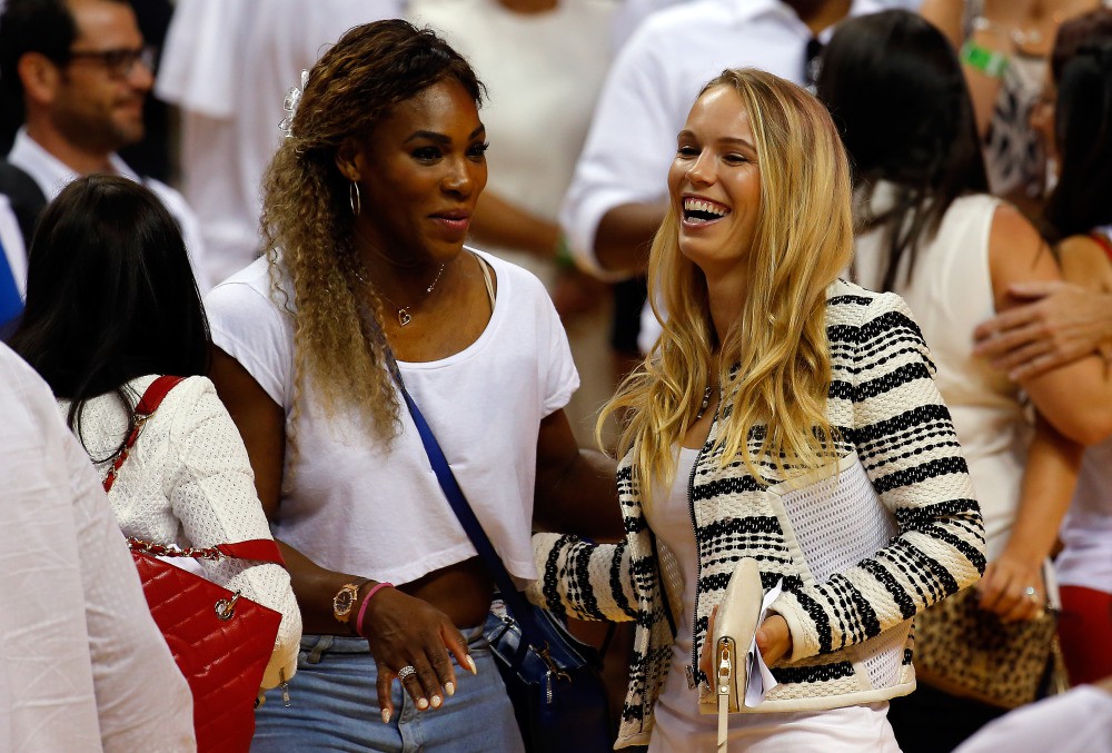 Serena và Wozniacki