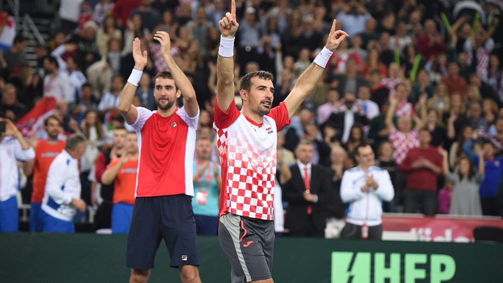 Cilic và Dodig đem về chiến thắng quan trọng cho Croatia