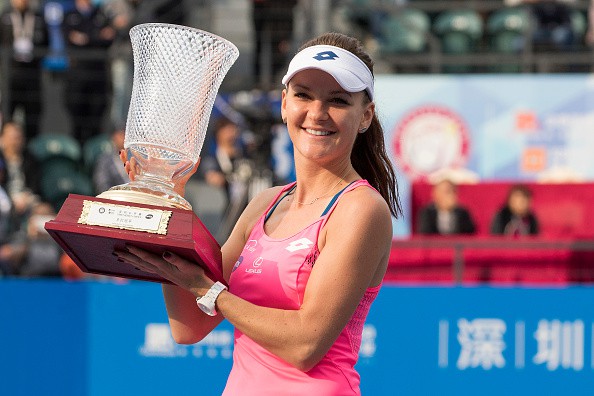 Radwanska với chức vô địch Shenzen Open ở Trung Quốc