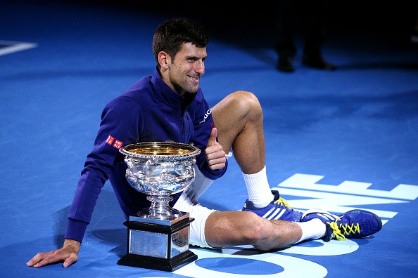Djokovic với danh hiệu Australian Open 2016 tại Melbourne