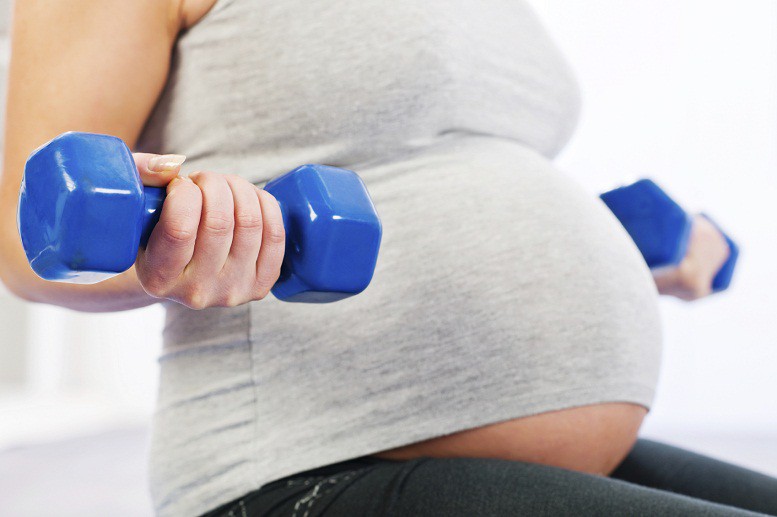 Tập luyện khi mang bầu giúp cải thiện sưc khoẻ cho thai phụ