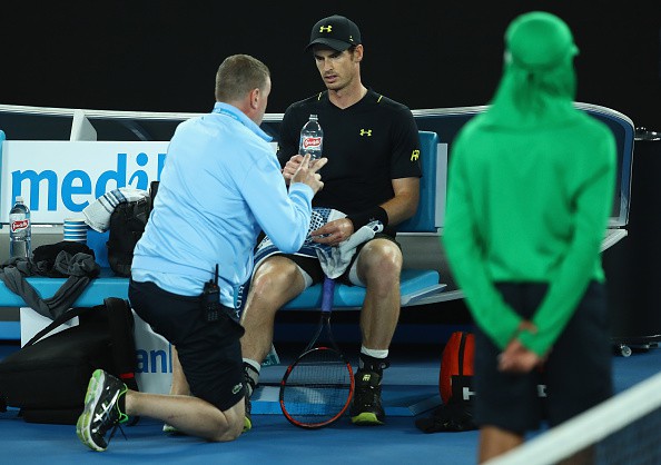 Murray dính chấn thương ở trận đấu với Rublev
