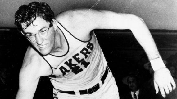 George Mikan trong màu áo Lakers