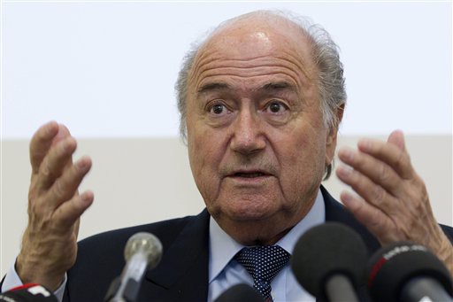 Chủ tịch FIFA Sepp Blater đang bị điều tra vì những cáo buộc tham nhũng