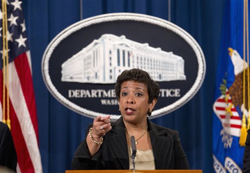 Bộ trưởng Tư pháp Mỹ, Loretta Lynch 