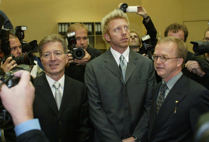 Becker bị phạt 2 năm tù treo và 3 triệu USD năm 2002 vì tội trốn thuế