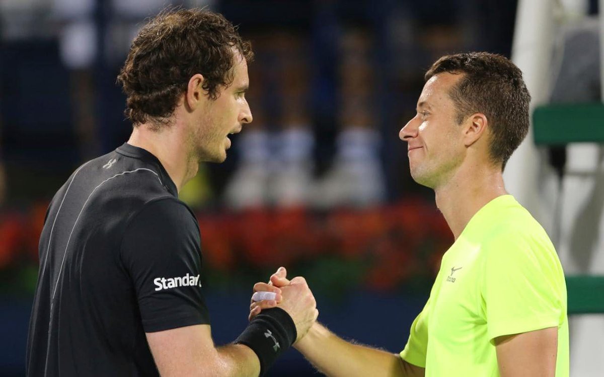 Murray và Kohlschreiber đã chơi một set 2 siêu hạng