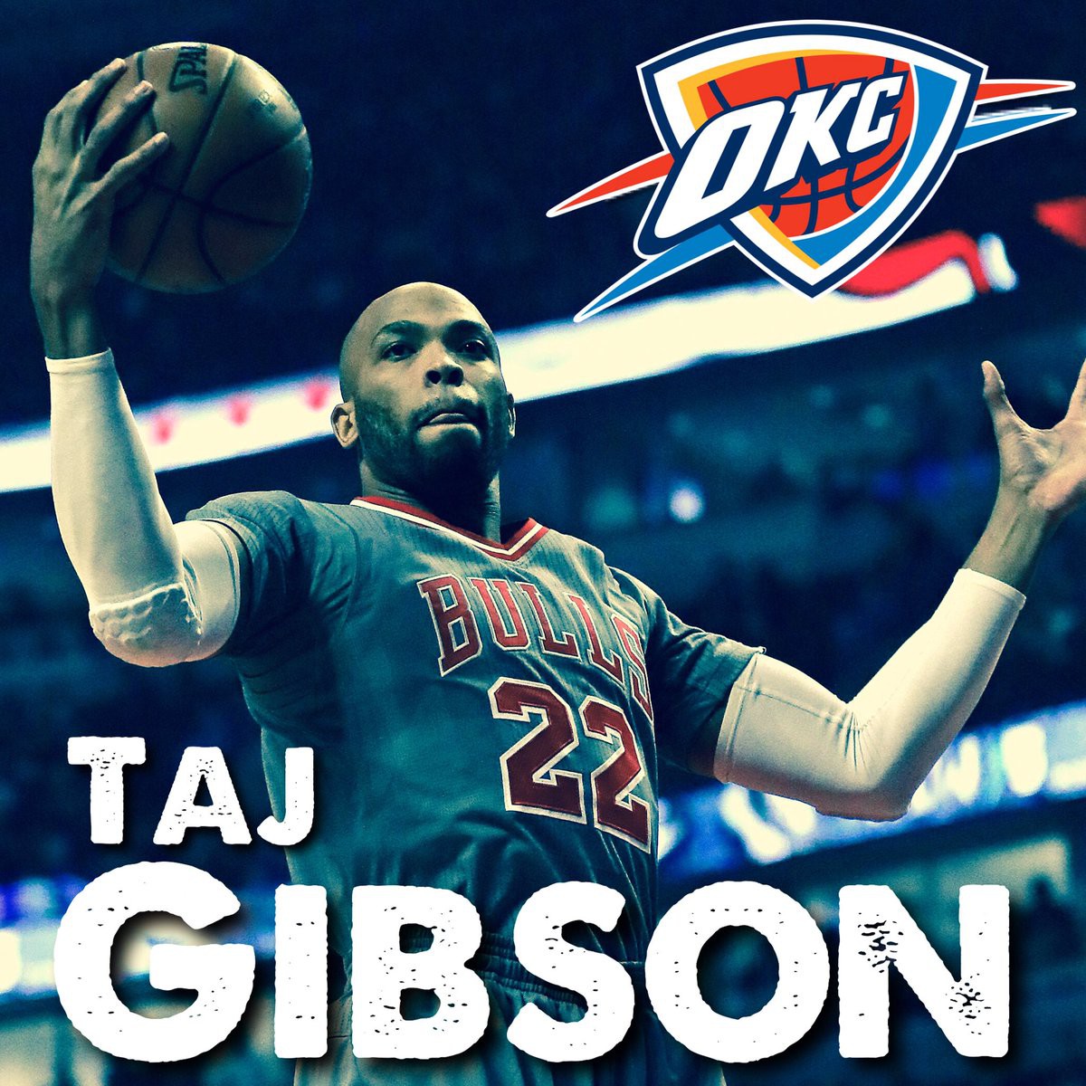 Taj Gibson tới Oklahoma sau 8 năm thi đấu cho Bulls