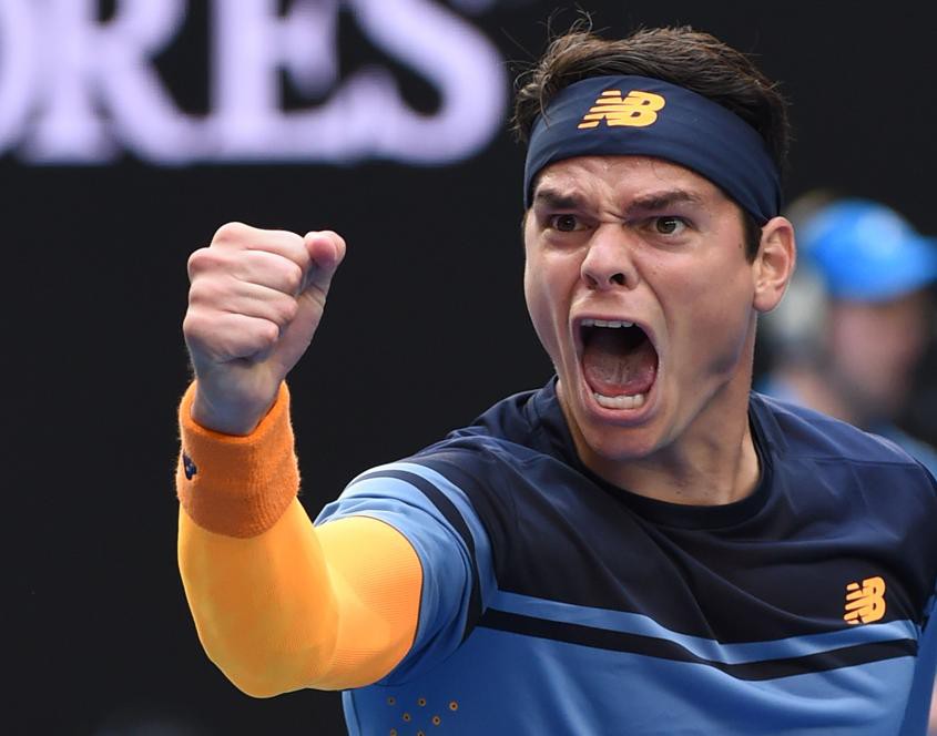 Raonic đang có giải đấu rất thành công