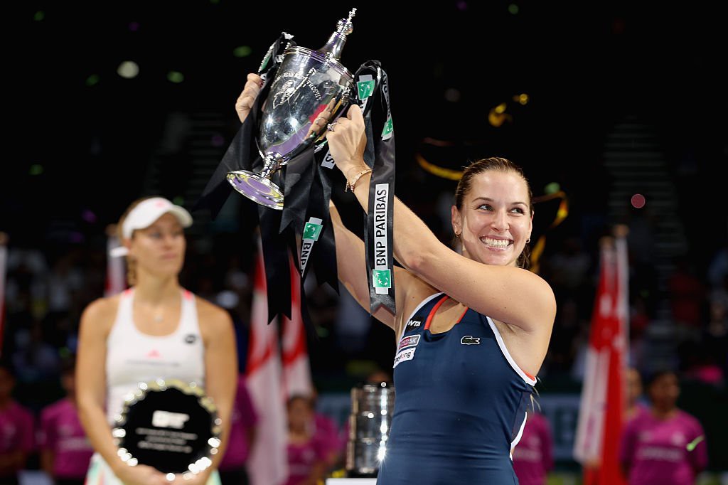 Đánh bại Kerber, Cibulkova lên ngôi tại WTA Finals ngay trong lần đầu dự giải