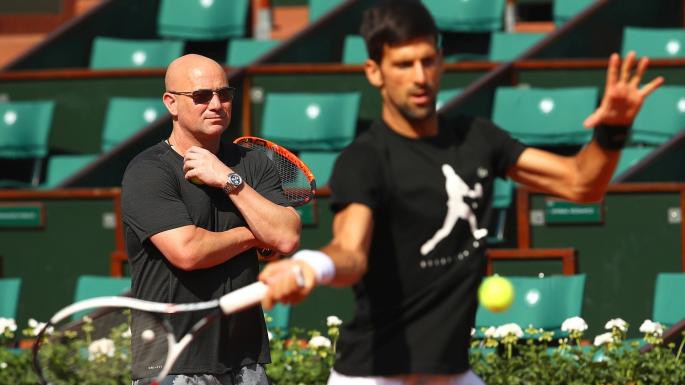 Nhiều khả năng Djokovic vẫn có sự trợ giúp trực tiếp của Agassi tại Wimbledon