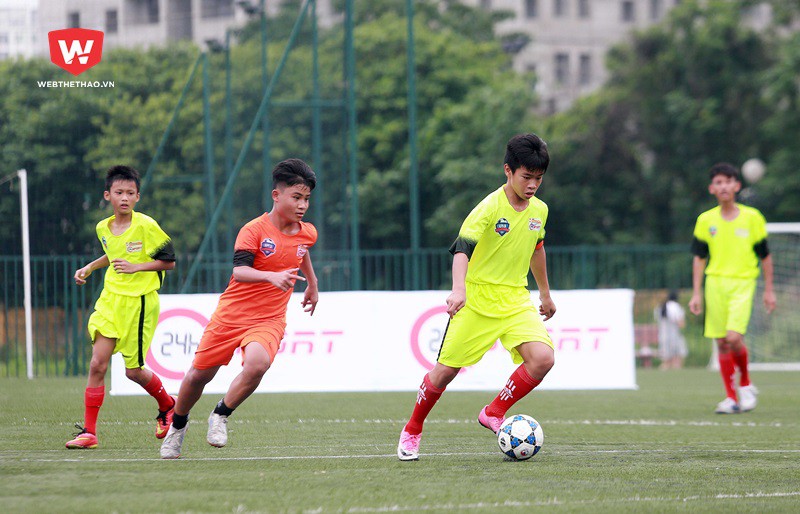 Đào Huy và Quang Hiển là 2 cầu thủ để lại nhiều ấn tượng nhất VCK Festival U13 bóng đá học đường năm nay