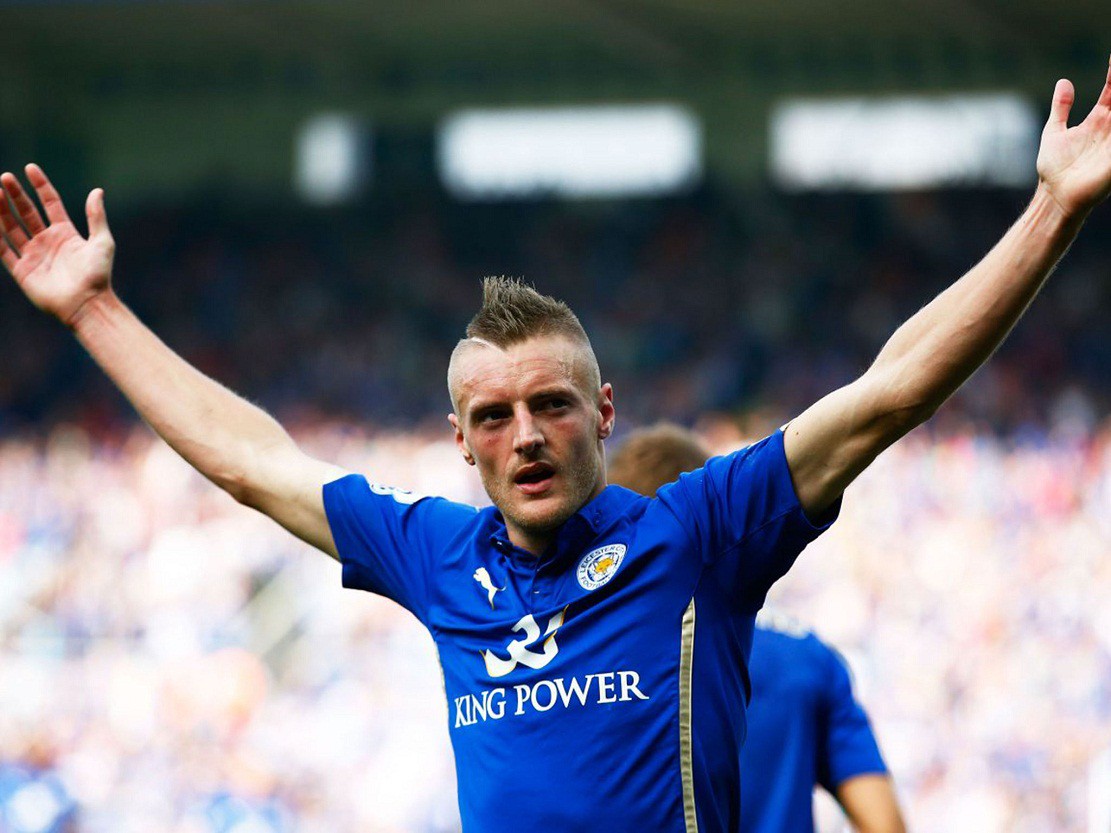 Vardy đang là ngôi sao sáng nhất Leicester City