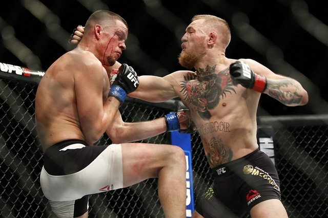 Trận đấu giữa Nate Diaz và Conor McGregor tại UFC 196